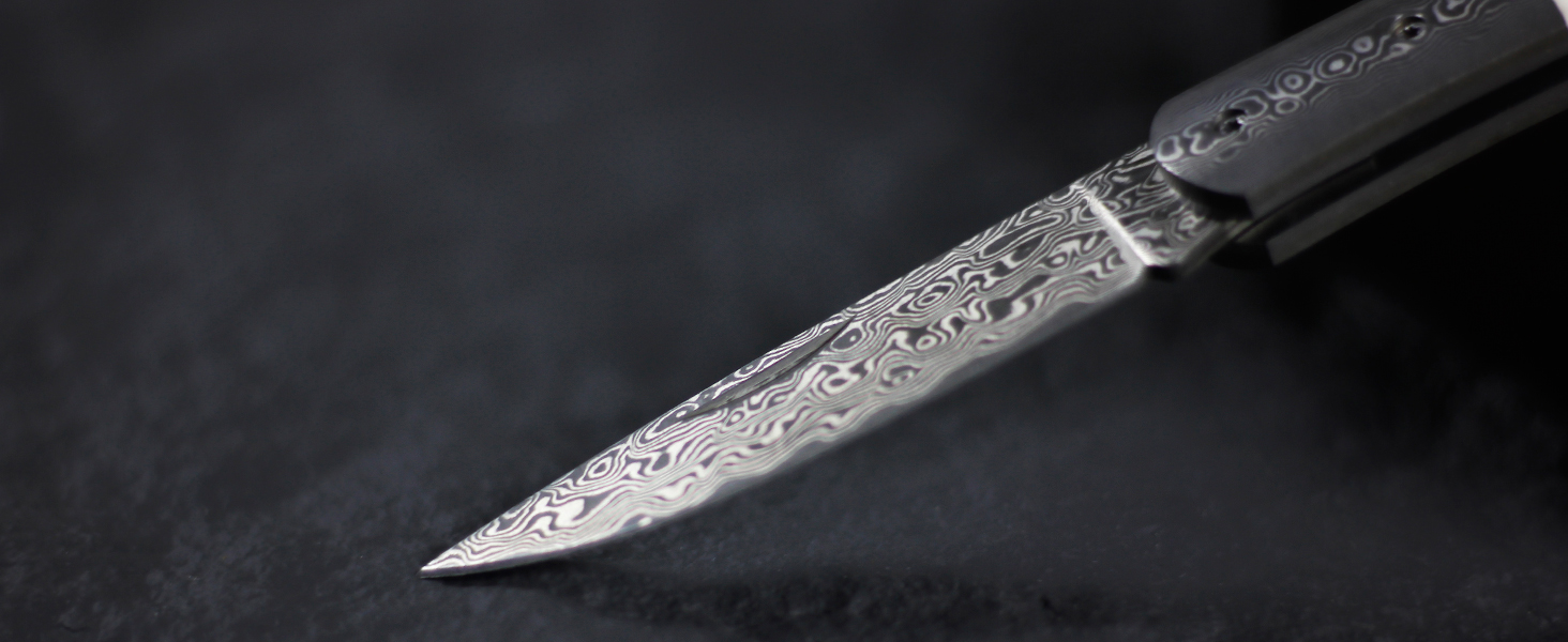 Common folding knife blade types