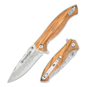 Folding Knife - Italian Olive Wood Cover